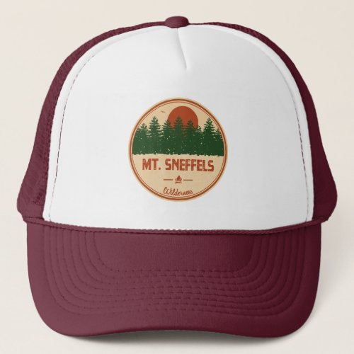 Mt Sneffels Wilderness Colorado Trucker Hat