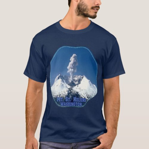 Mt St Helen Volcano T_shirt