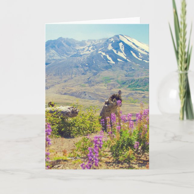 Mt. St. Helens Holiday Card (Front)