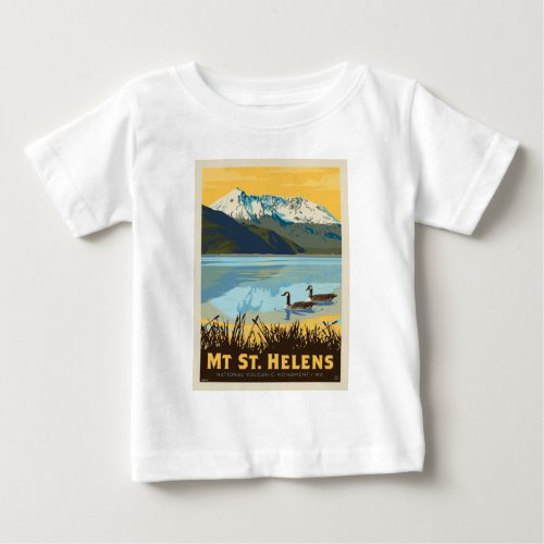 Mt St Helens  Washington Baby T_Shirt