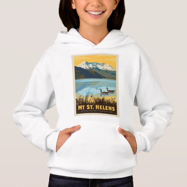 Mt St. Helens | Washington Hoodie (Front)