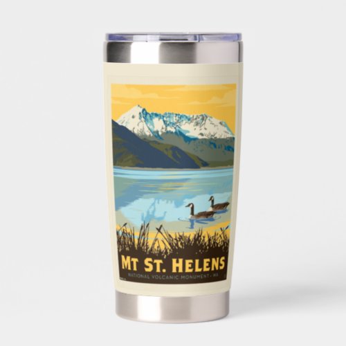 Mt St Helens  Washington Insulated Tumbler