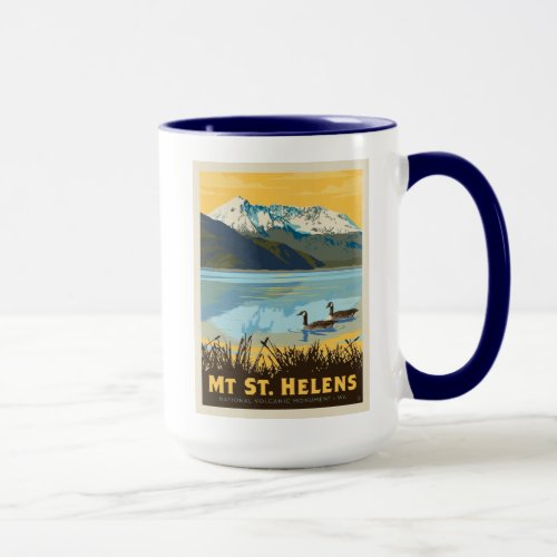 Mt St Helens  Washington Mug