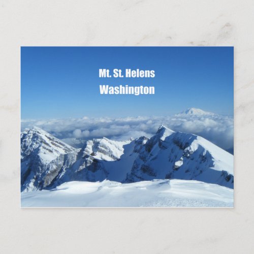Mt St Helens Washington Postcard