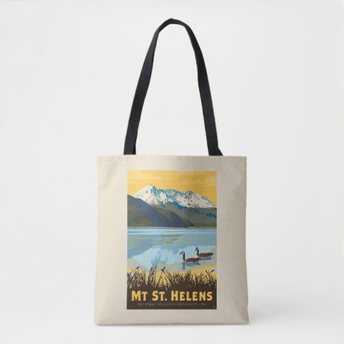 Mt St Helens  Washington Tote Bag