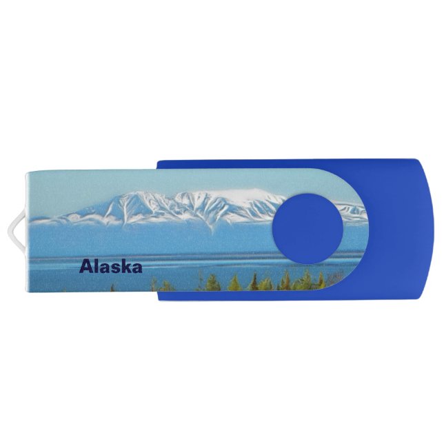 Mt. Susitna (Alaska) Flash Drive (Back)