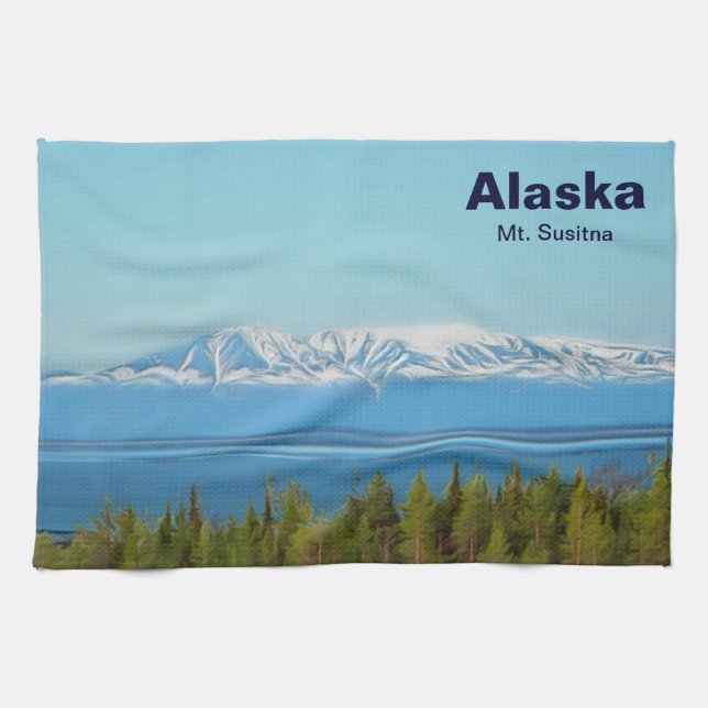 Mt. Susitna Kitchen Towel (Horizontal)