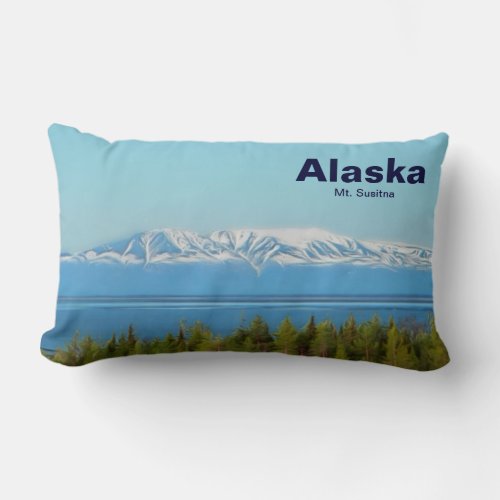 Mt Susitna Lumbar Pillow