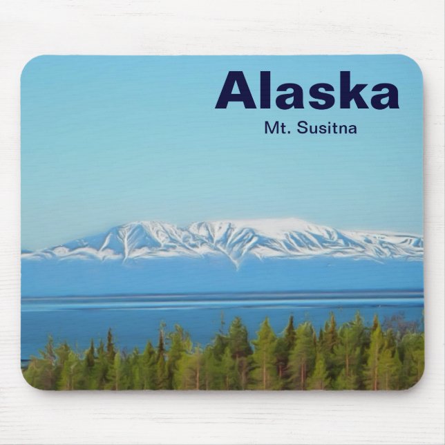 Mt. Susitna Mouse Pad (Front)