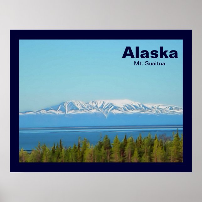 Mt. Susitna Poster (Front)