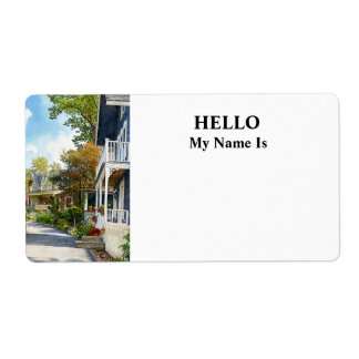 Mt. Tabor NJ – Street on a Hill Label