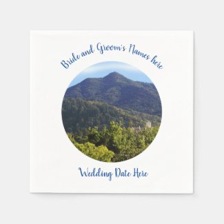 Mt Tamalpais Customizable Napkins