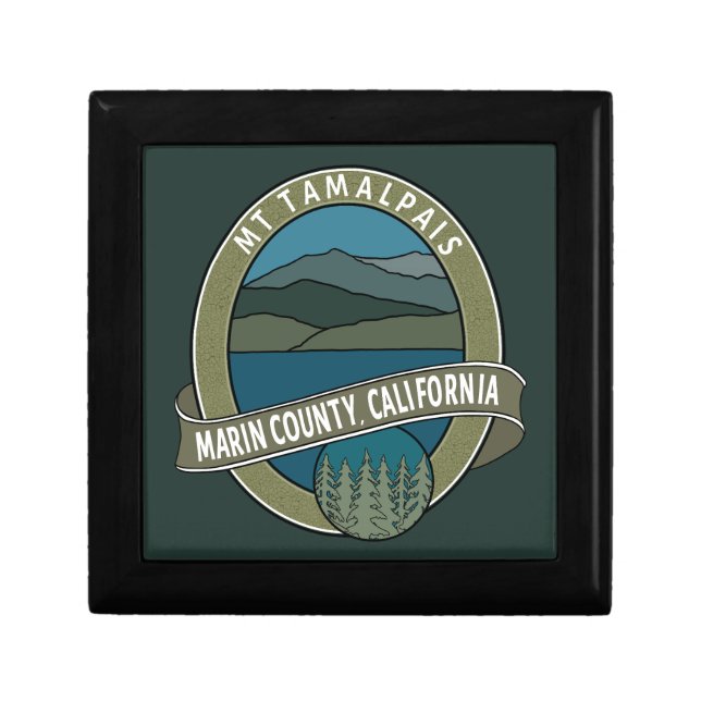  Mt Tamalpais Marin County California Gift Box (Front)