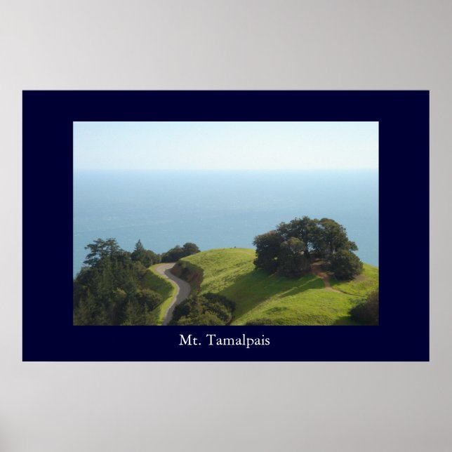Mt Tamalpais Poster (Front)