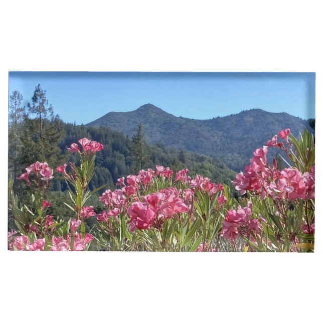 Mt Tamalpais Table Card Holder  (Front)