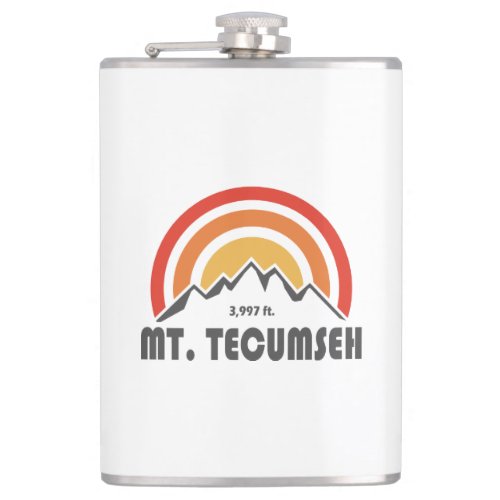 Mt Tecumseh New Hampshire Flask