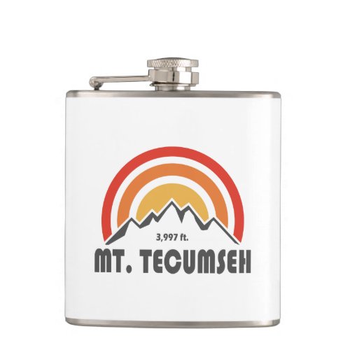 Mt Tecumseh New Hampshire Flask