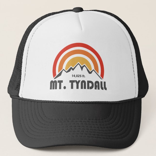 Mt. Tyndall California Trucker Hat (Front)