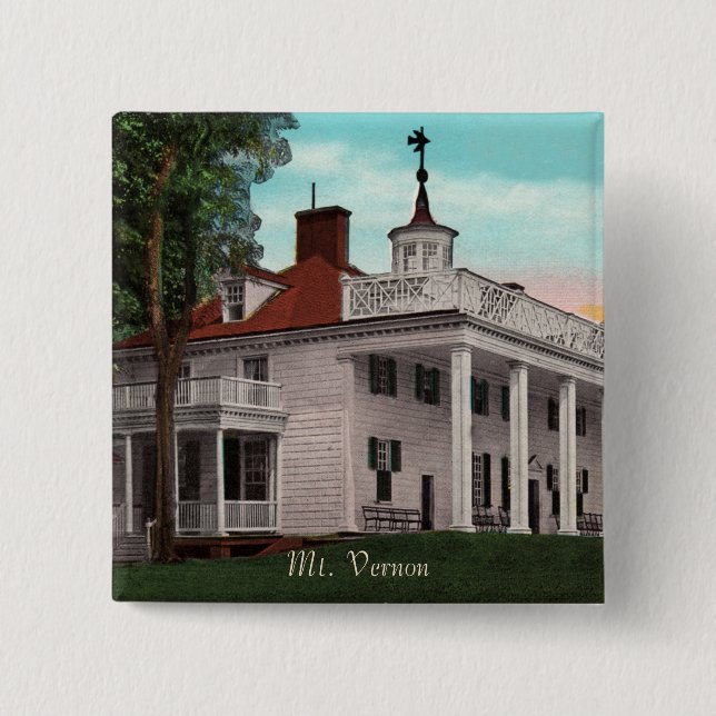 Mt. Vernon Vintage Button (Front)