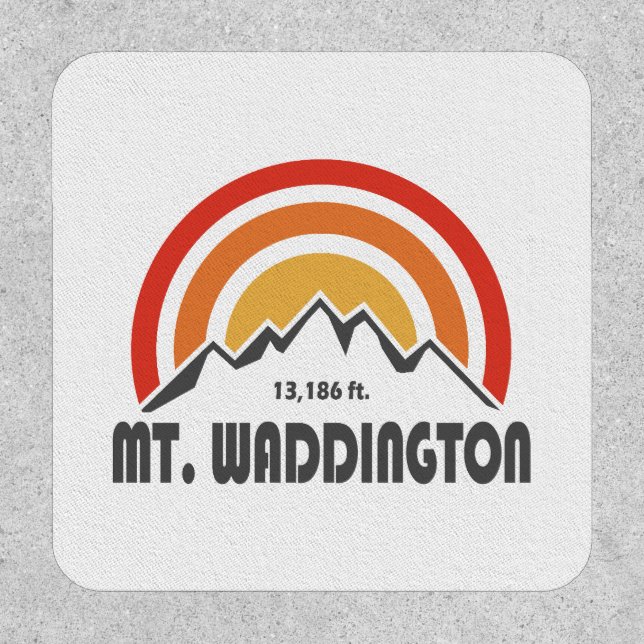 Mt. Waddington British Columbia Patch (Front)