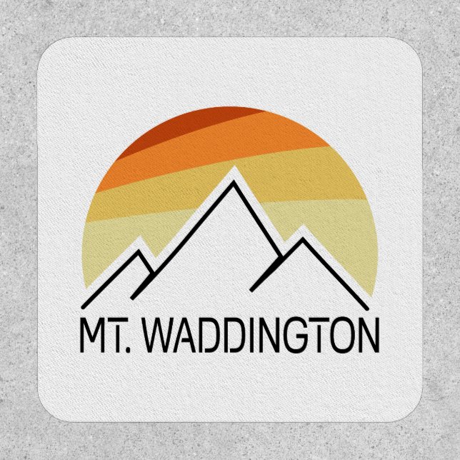 Mt. Waddington British Columbia Retro Patch (Front)