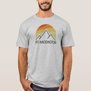 Mt. Waddington British Columbia Retro T-Shirt