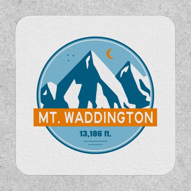 Mt. Waddington British Columbia Stars Moon Patch (Front)