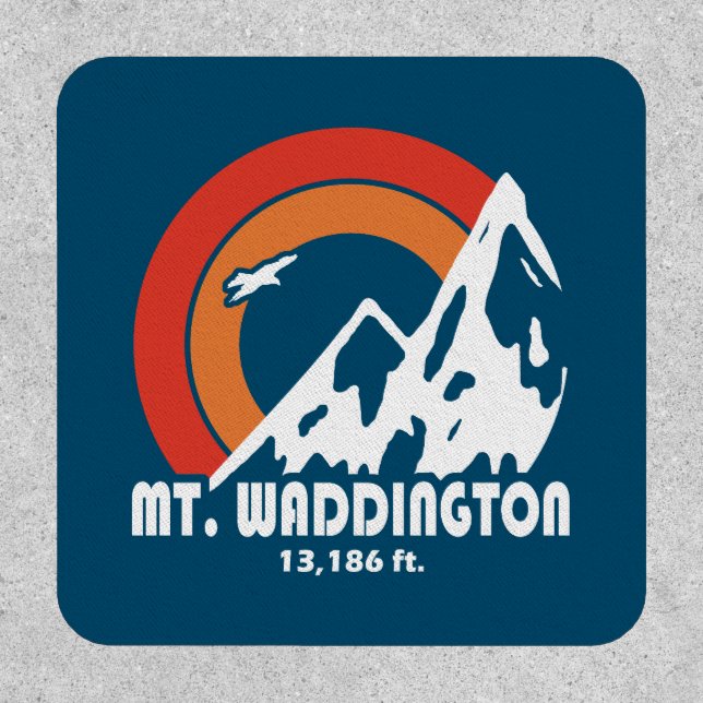 Mt. Waddington British Columbia Sun Eagle Patch (Front)