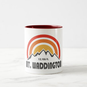 Mt. Waddington British Columbia Two-Tone Coffee Mug