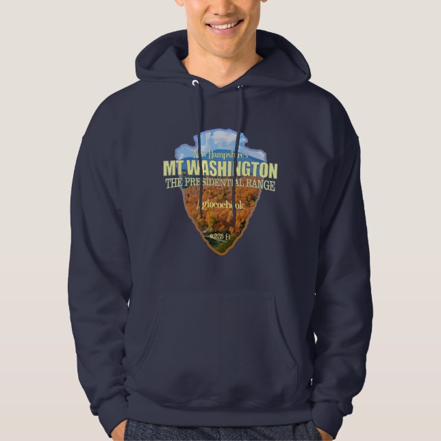 Mt Washington (arrowhead) Hoodie (Front)