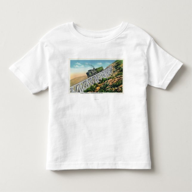 Mt Washington Cog Railway, Jacob's Ladder Toddler T-shirt (Front)