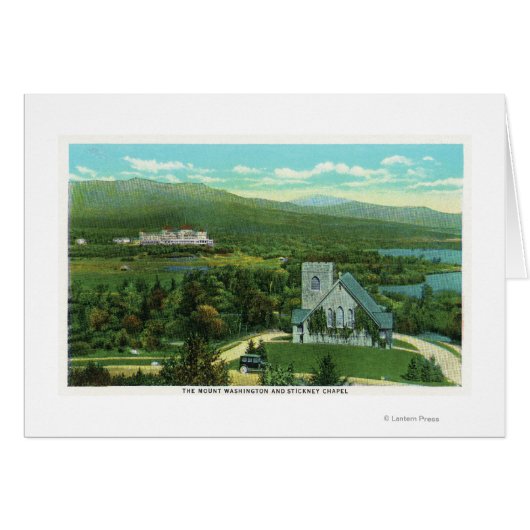 Mt Washington Hotel, Stickney Chapel View Cards (Front Horizontal)
