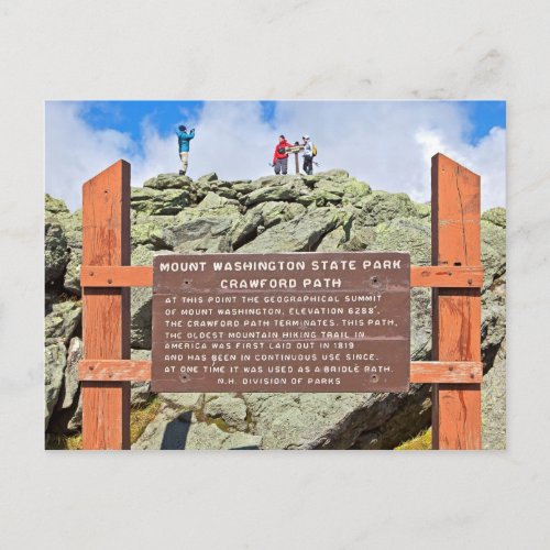 Mt Washington New Hampshire Postcard