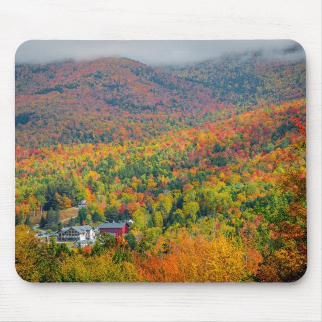 Mt. Washington Valley in Autumn Mousepad (Front)