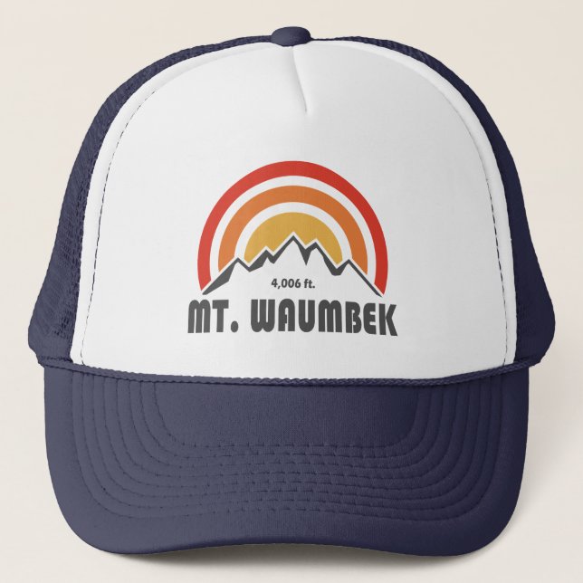 Mt. Waumbek New Hampshire Trucker Hat (Front)