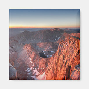 Mt Whitney and Pinnacles Sunrise - John Muir Trail Magnet