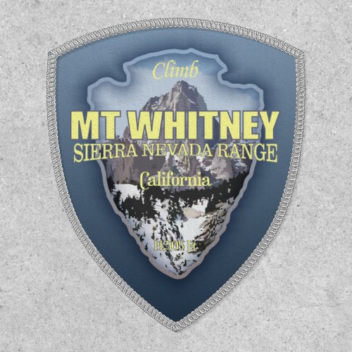 Mt Whitney arrowhead  Patch