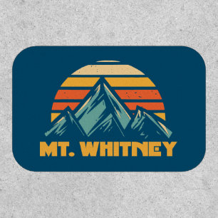 Mt. Whitney California Retro Turquoise Patch