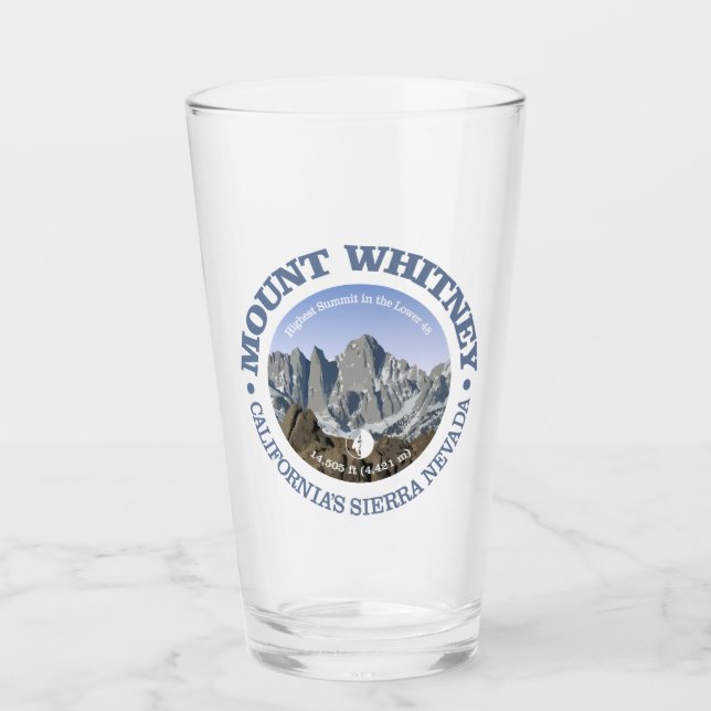 Mt Whitney Glass (Front)