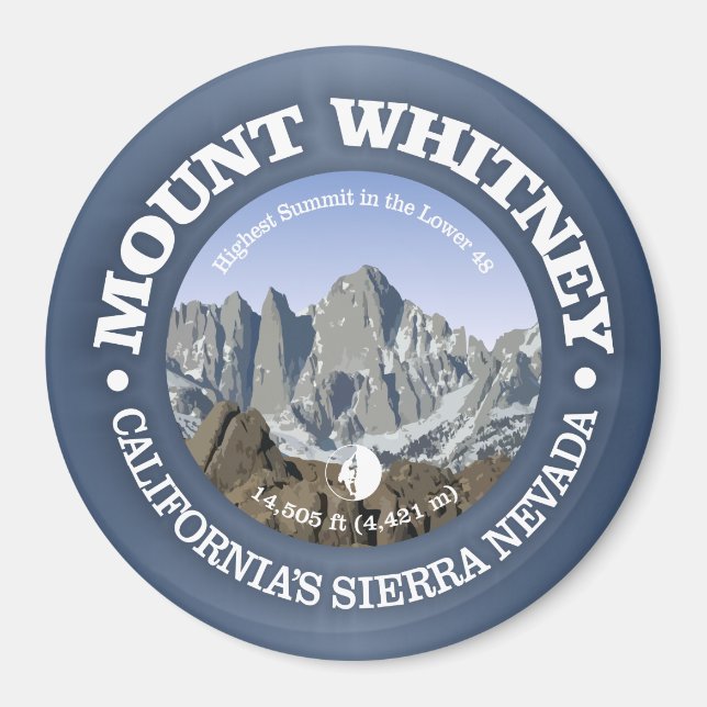 Mt Whitney Magnet (Front)