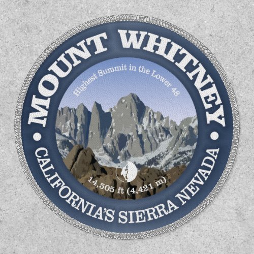 Mt Whitney  Patch