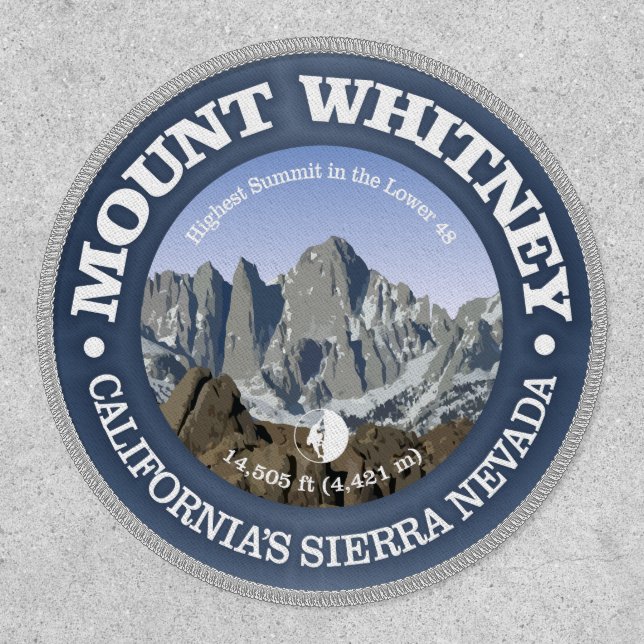Mt Whitney  Patch (Front)