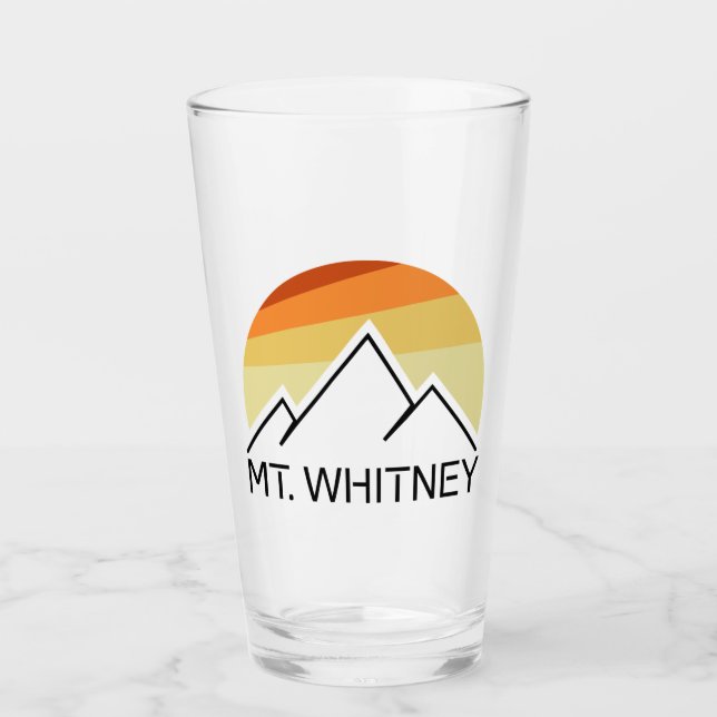 Mt. Whitney Retro Glass (Front)