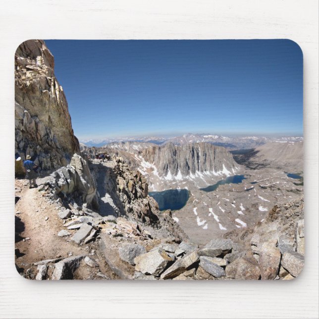Mt Whitney Trail Junction John Muir Trail Mouse Pad (Front)