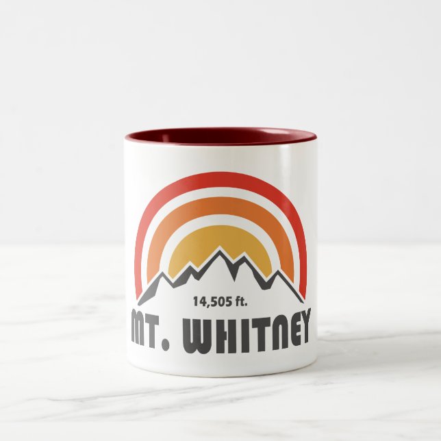 Mt. Whitney Two-Tone Coffee Mug (Center)