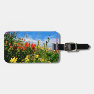 Mt. Wildflowers Luggage Tag