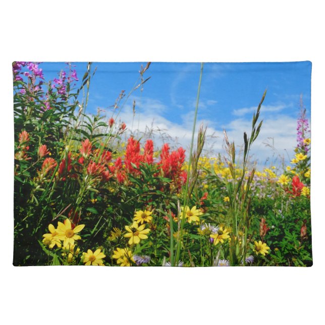 Mt. Wildflowers Placemat (Front)