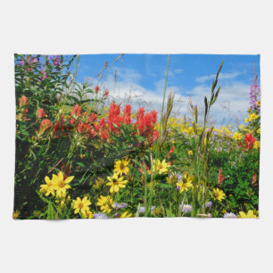 Mt. Wildflowers Towel