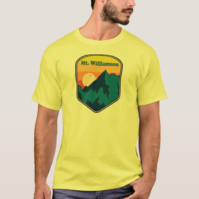 Mt. Williamson California Sunrise T-Shirt (Front)