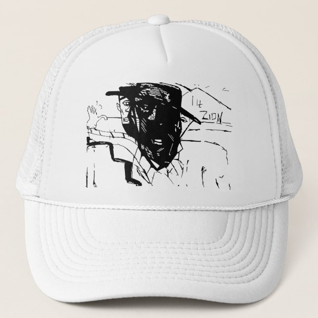 MT ZION SVG TRUCKER HAT (Front)